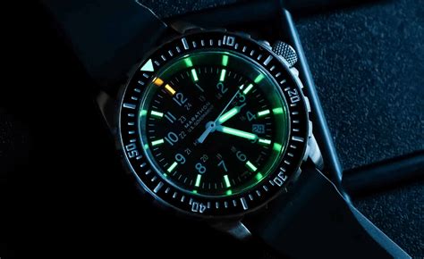 watches that use tritium.